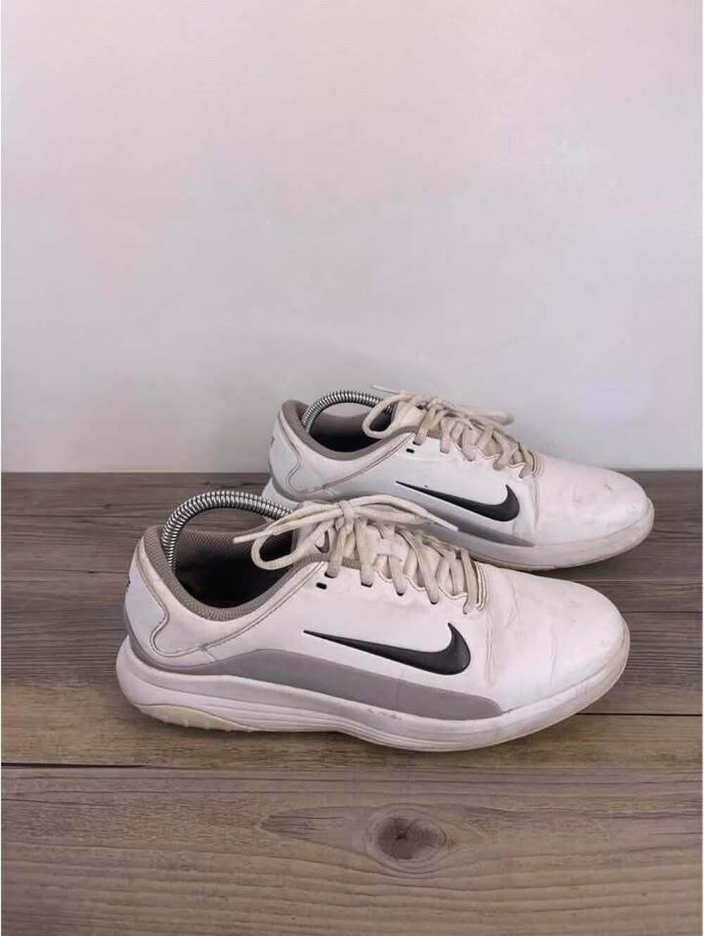 Nike Vapor Pro Golf Shoes White/Grey/Volt Glow  Men's Size 8.5
